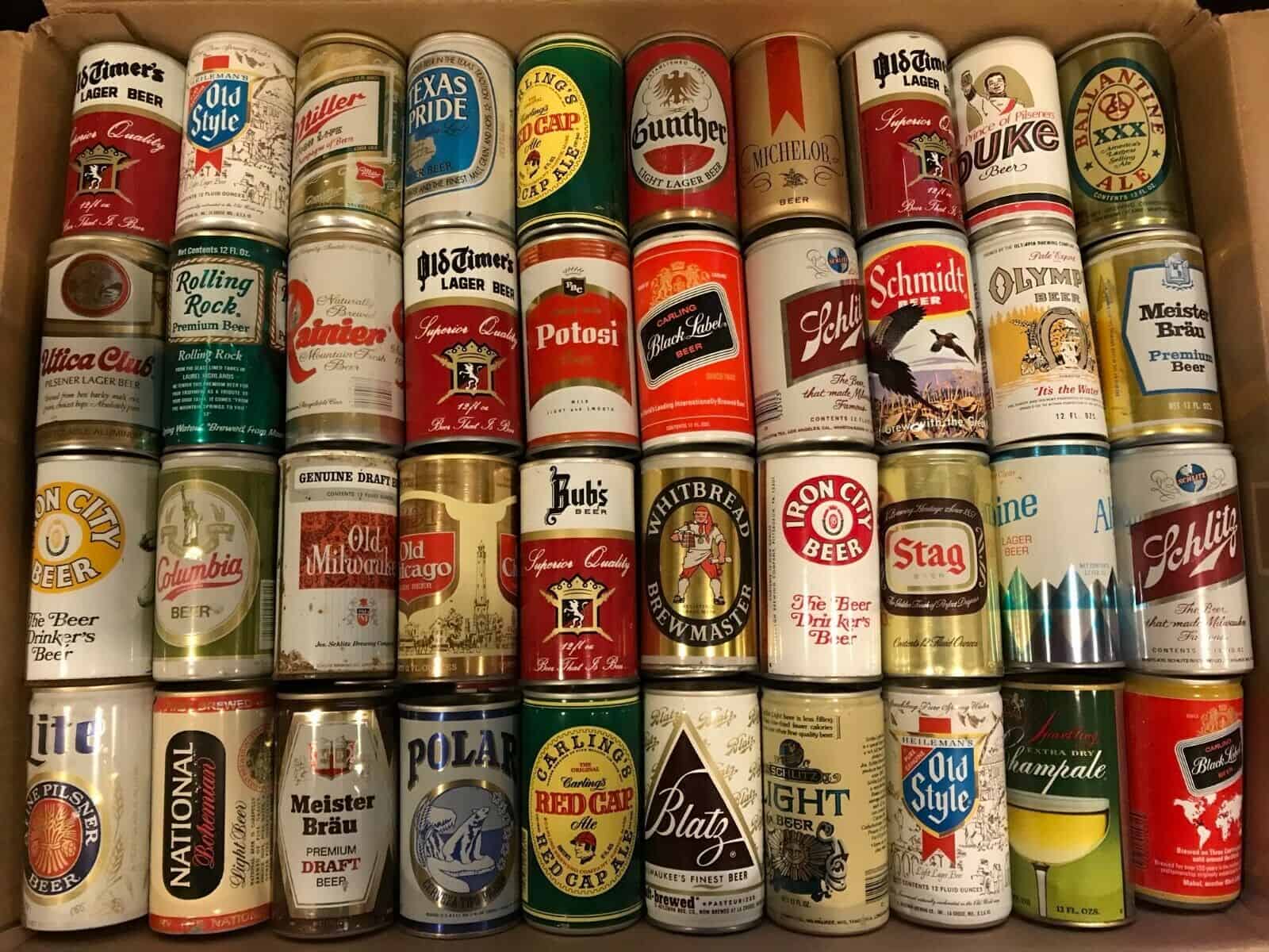 Beer Can Lot of 333 Cans