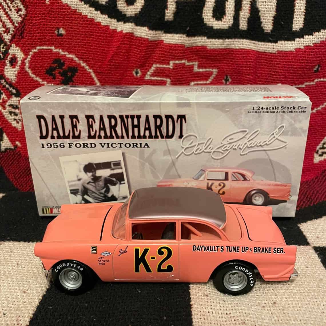 Dale Earnhardt #K2 Ford Victoria Apricot Roof Defect