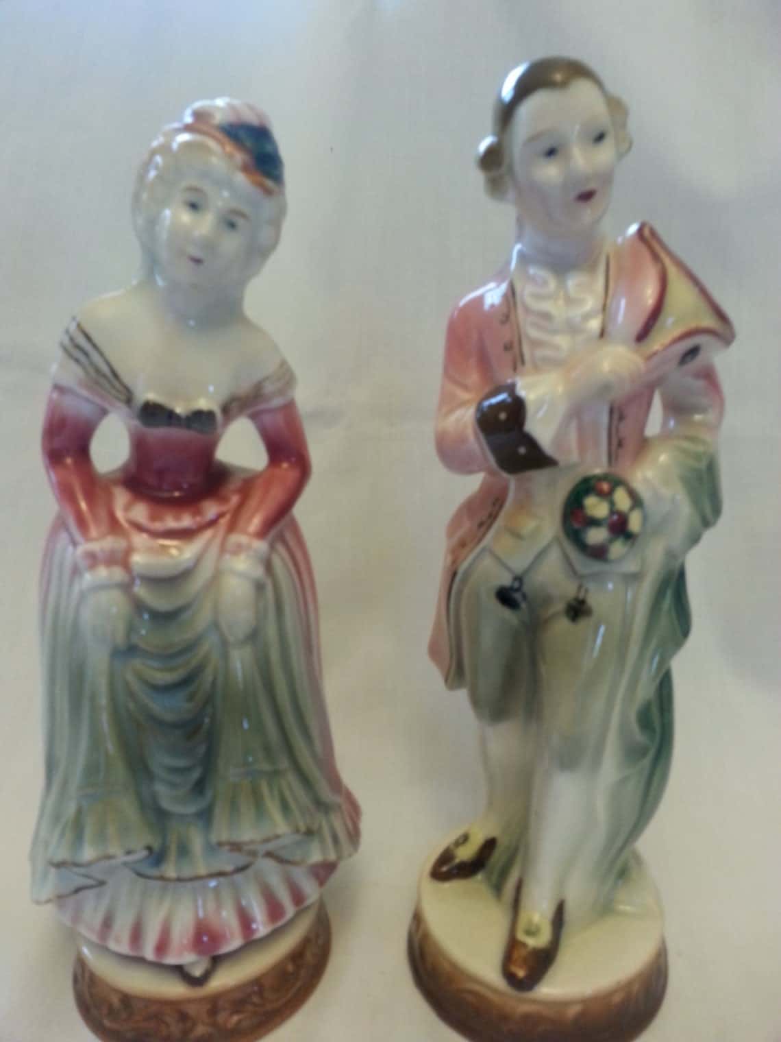 Moriyama Occupied Japan Figurine Set