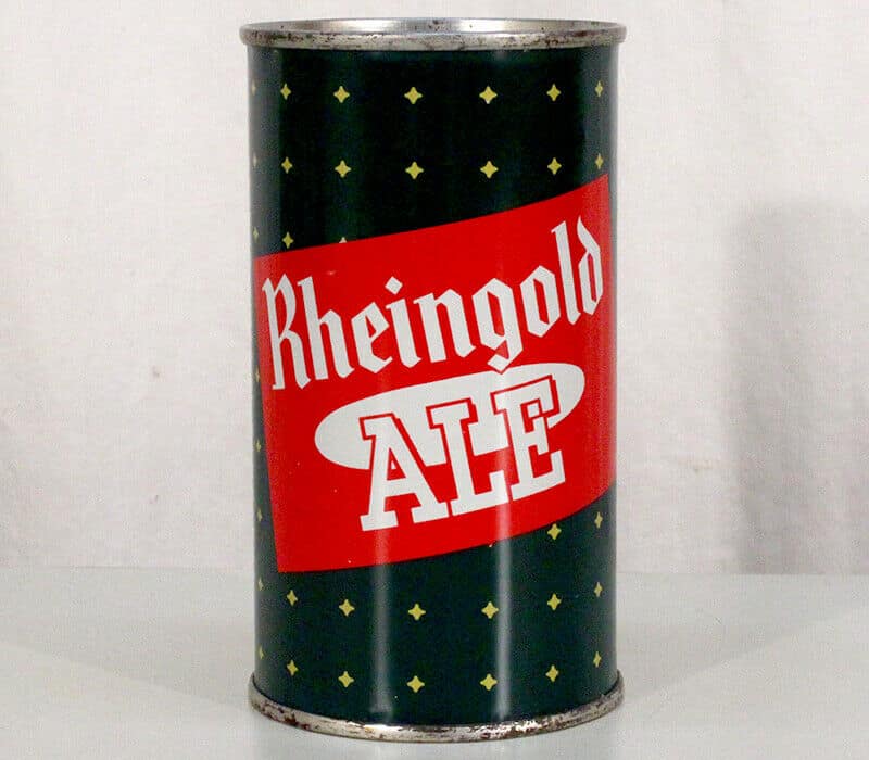 Rheingold Ale •Super Clean• Flat Top Beer Can