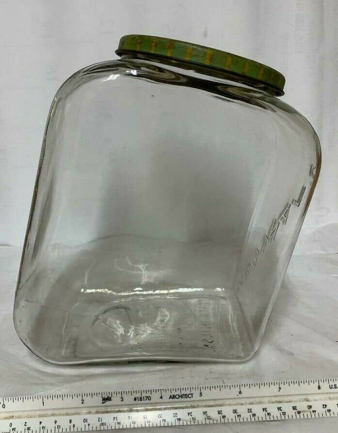 Vintage Planter's Peanuts Glass Jar
