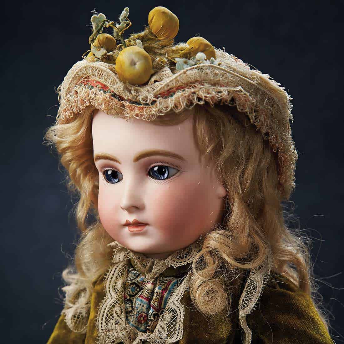 18-inch French Bisque Doll by Aristide Halopeau