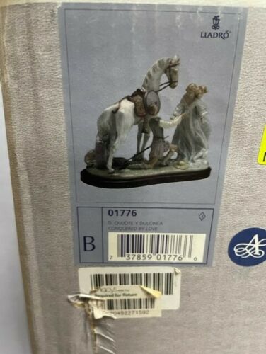 Lladro Don Quixote Figurine Conquered By Love Signed No. 6
