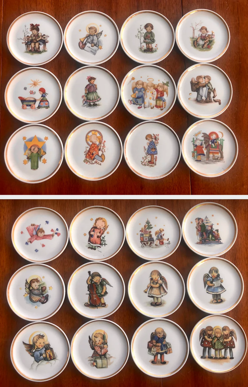 The Berta Hummel Museum Miniature (Christmas) Plate Collection