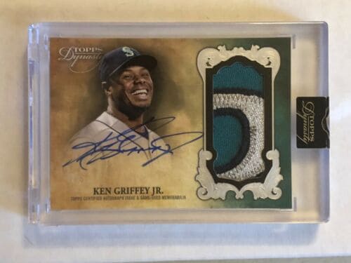 2021 Topps Dynasty Autograph and Patch