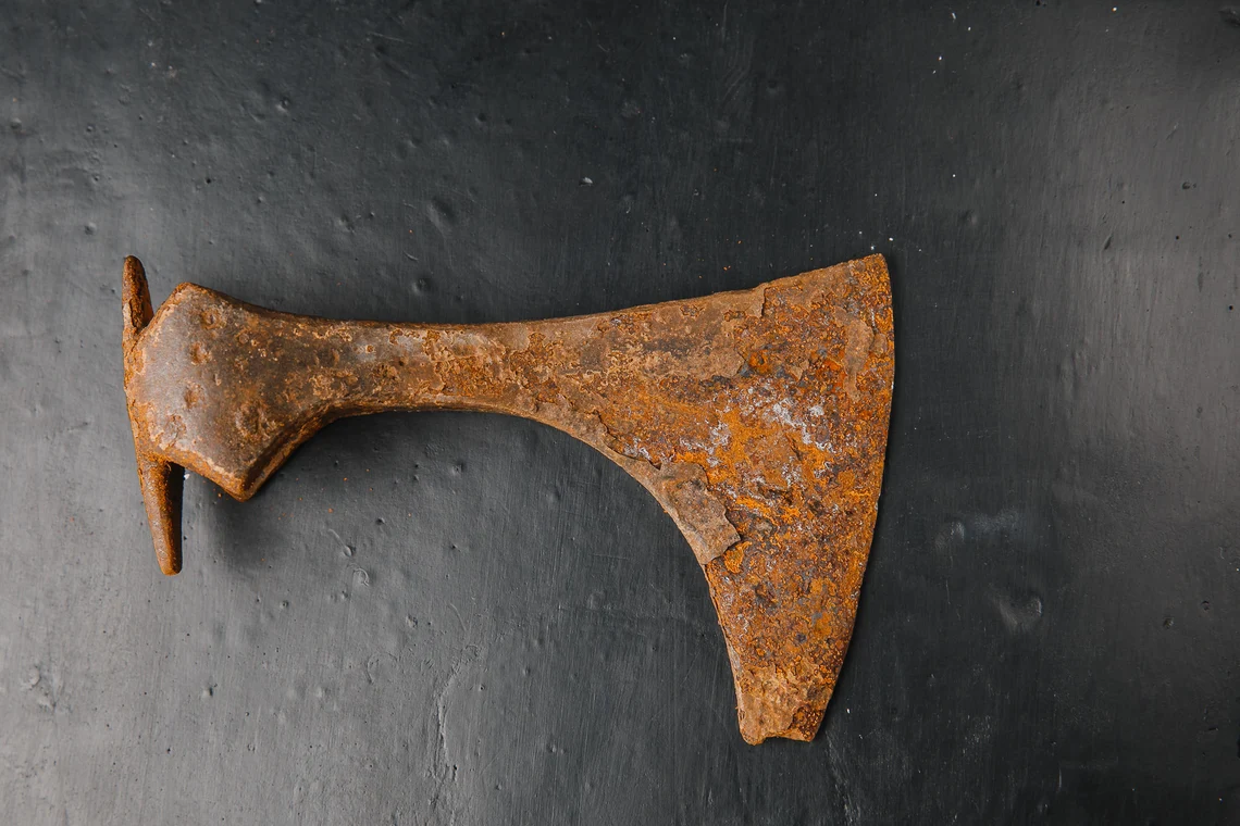 Ancient Viking Battle Axe 9th-11th Century AD Rare Authentic Artifact