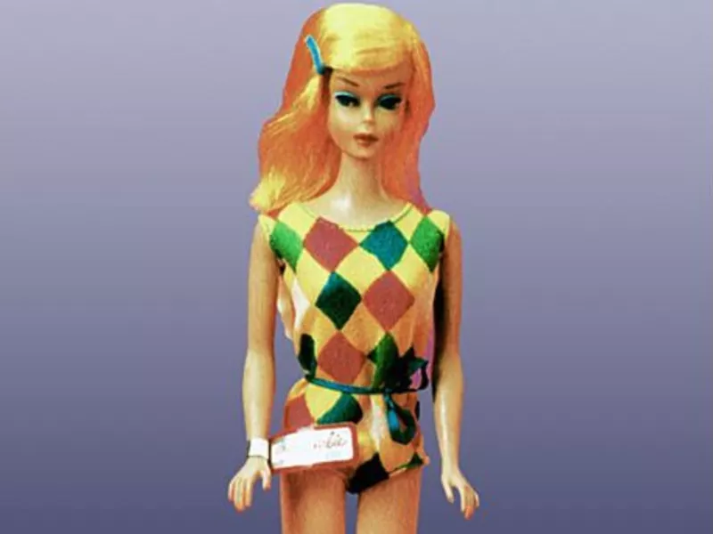 Barbie doll color magic