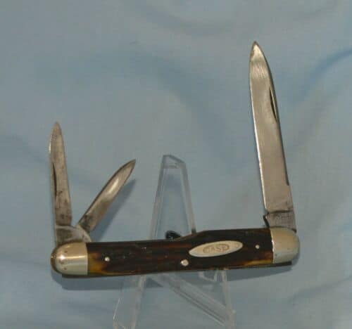 Case Tested XX 5387 Gunstock Whittler Stag Handle Knife