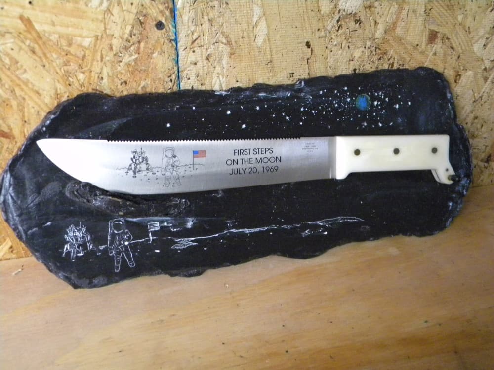 Case XX Bradford PA USA Apollo 11 Mission Replica Knife