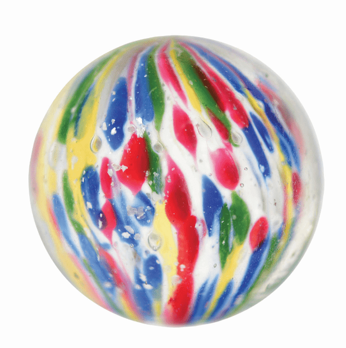 Clown Onionskin with Mica Marble