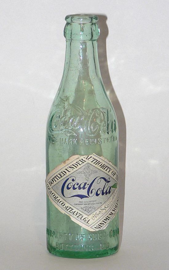 Coke Bottle from the 1900s