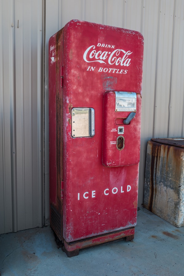 Details about   55 yr old coca cola glass bottle machine everything is original and works great 
