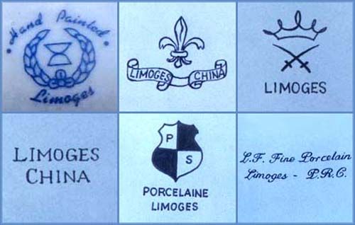 Fake Limoges china marks