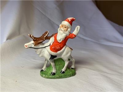 Large Santa on Reindeer