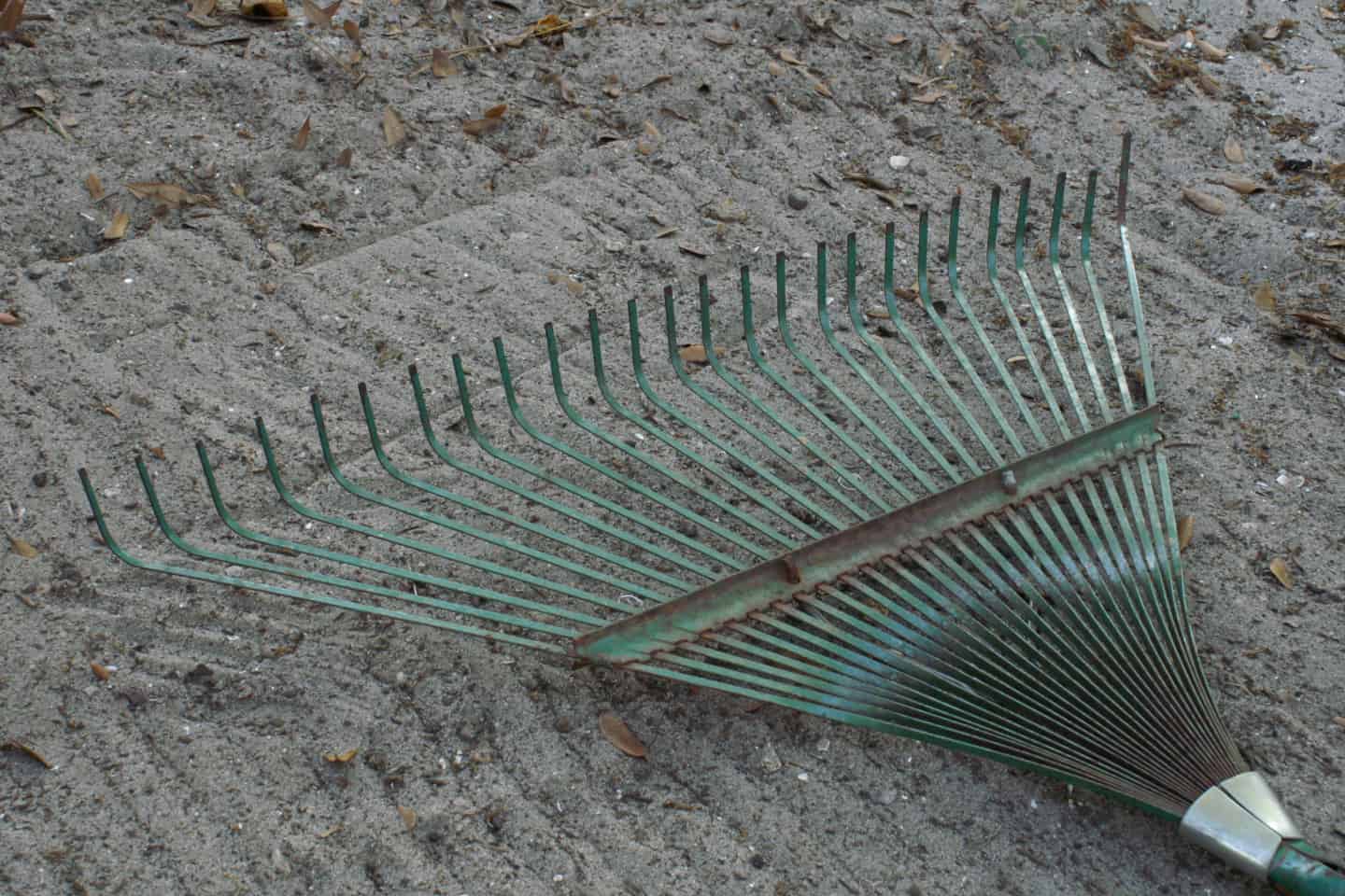 Light-duty leaf rake