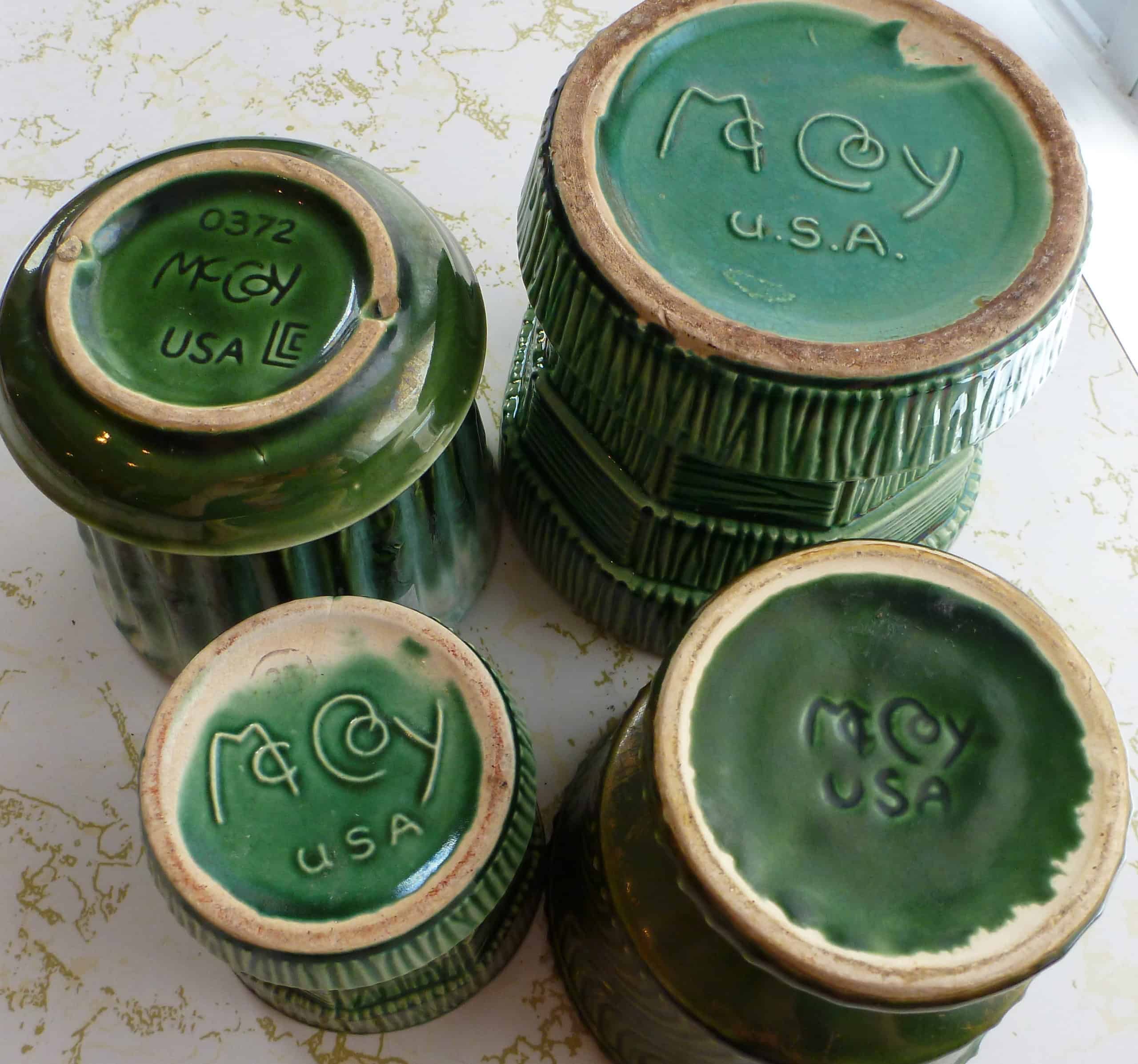 McCoy pottery mark