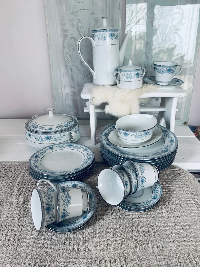 Noritake Bluehill Tableware Porcelain Izgst