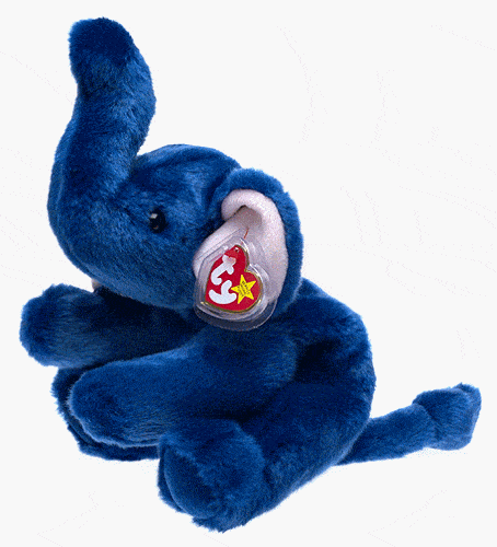 Peanut the elephant royal blue edition