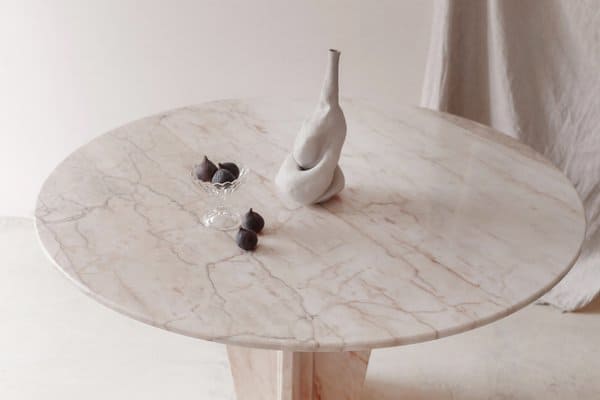 Portuguese Rose marble table