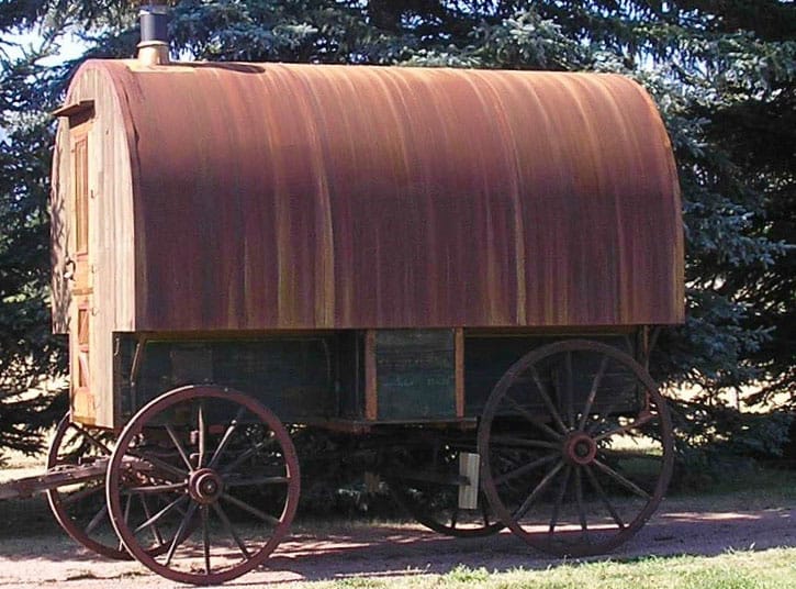 Shepherd's wagon (hut)