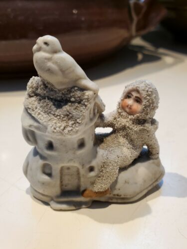 Snowbaby with Boot and Dove