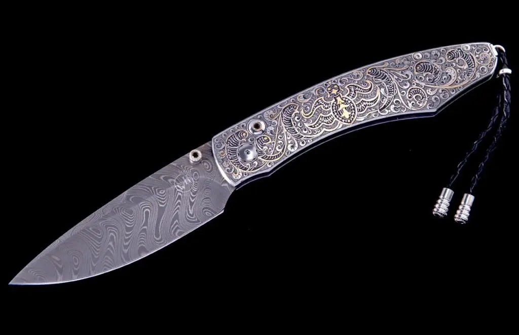 Spearpoint lace knife