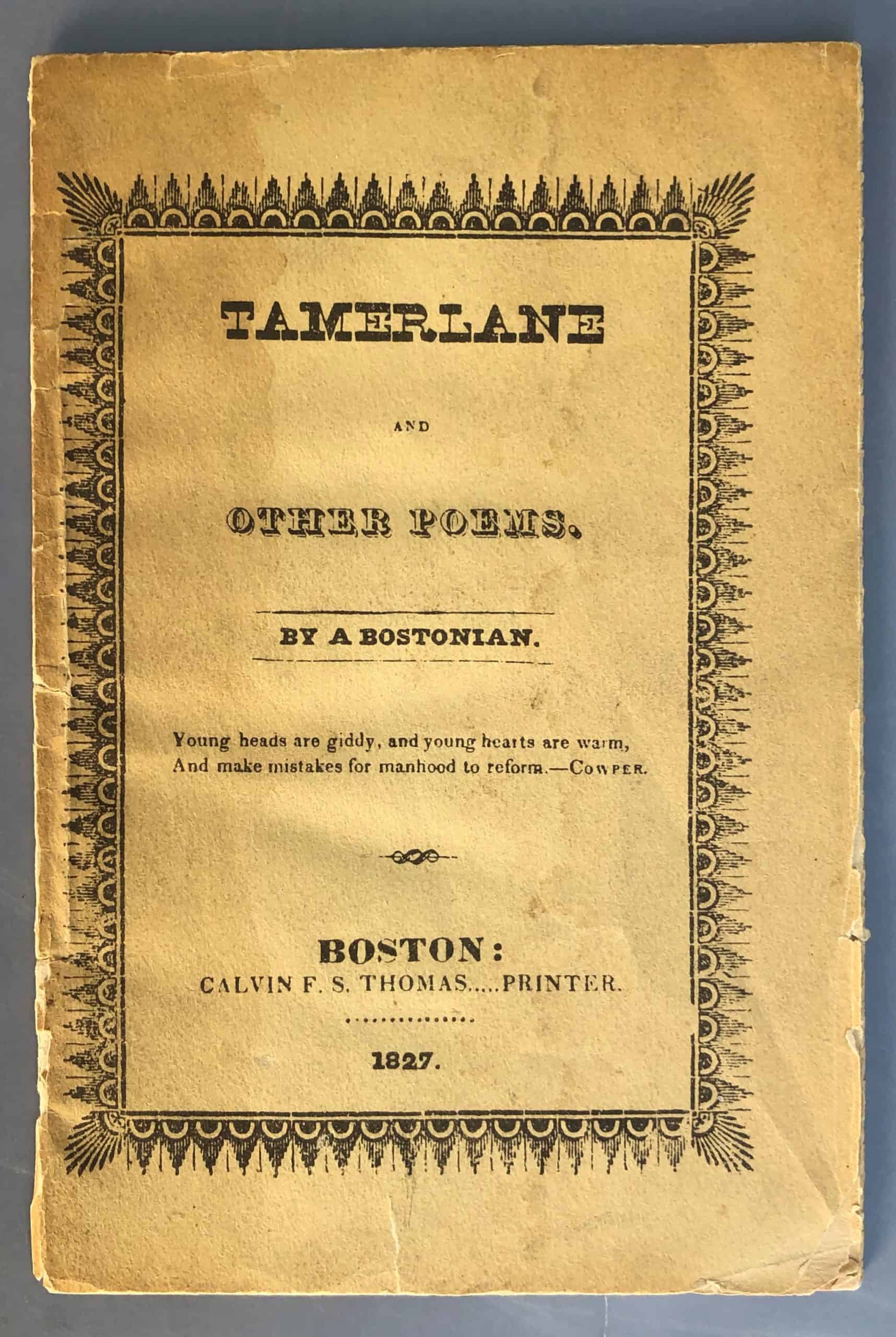 Tamerlane and Other Poems by Edgar Allan Poe