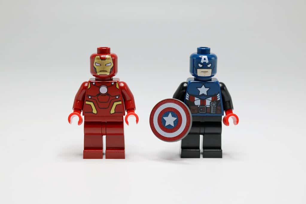 Toy Fair Iron Man and Captain America