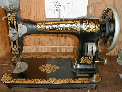 White Rotary Sewing Machine
