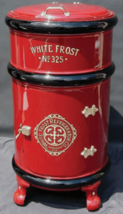 White frost Refrigerator’s Ice Box