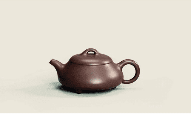 Yixing Stoneware Teapot by Gu Jingzhou