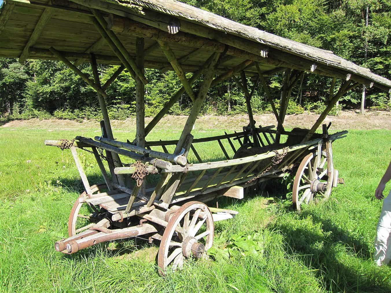the ladder farm wagon