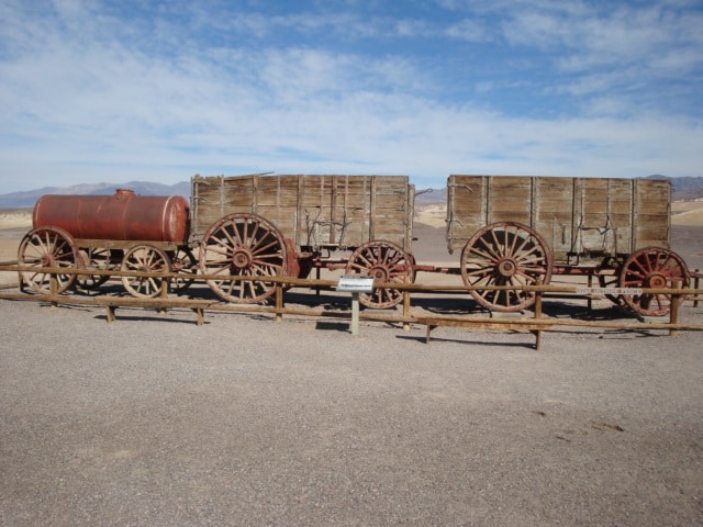 twenty-mule team wagons