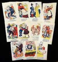 11 vinegar Valentines from the 1910s