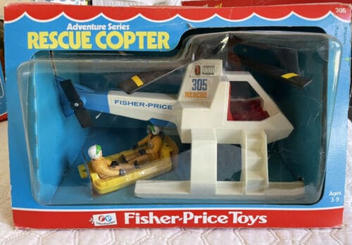 1975 Adventure People #305 Rescue Copter