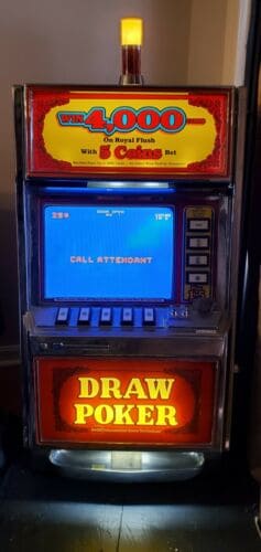 1984 Slot machine video poker IGT