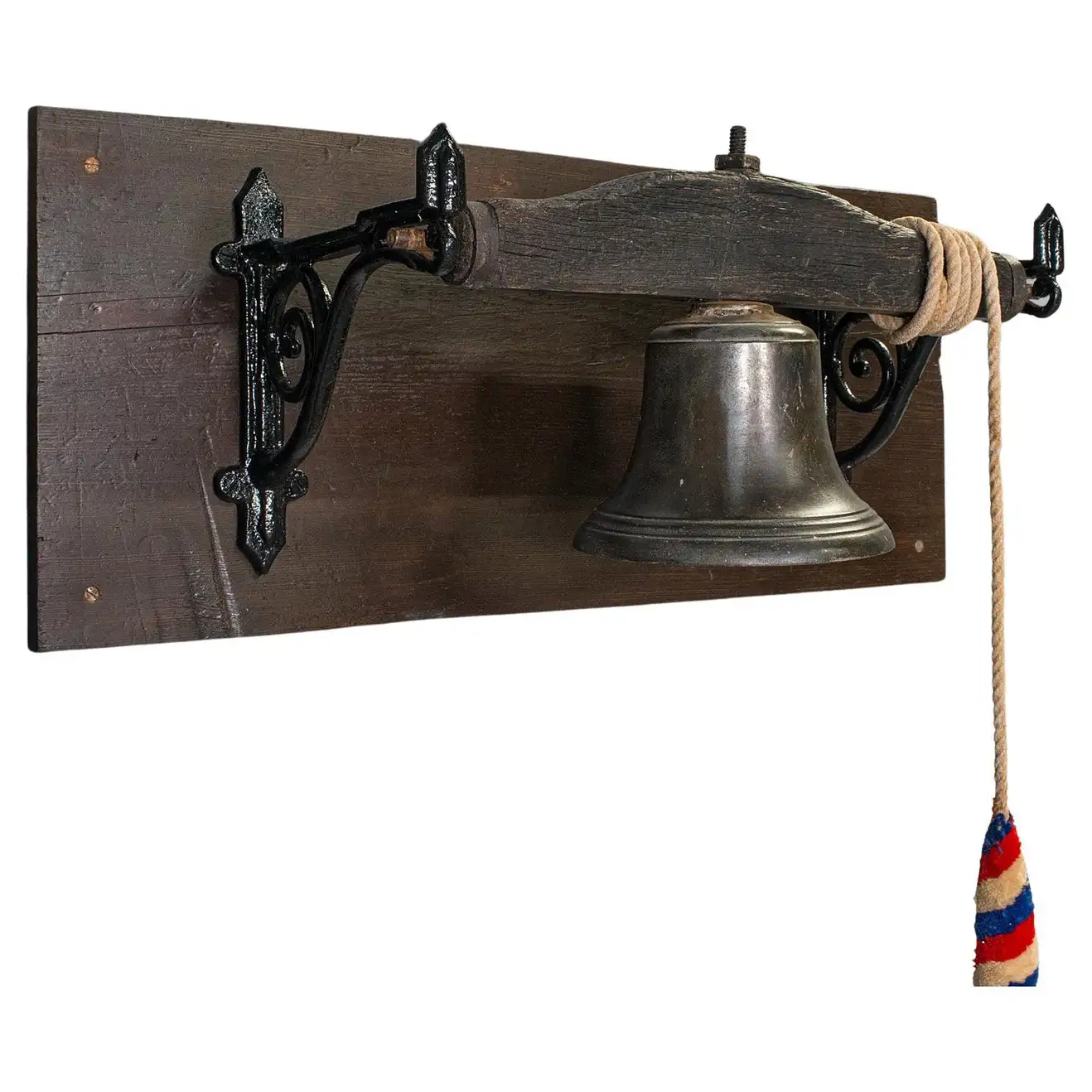 Antique Bronze Mounted School Bell