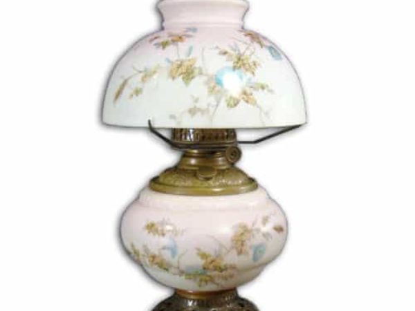 Antique Kerosene Banquet Lamps Value (Identification & Price Guides)