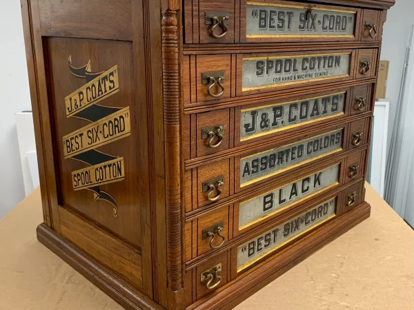 Antique Spool Cabinet Value (Identification & Price Guides)