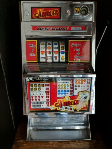 Aristrocat 'The Gambler' slot machine