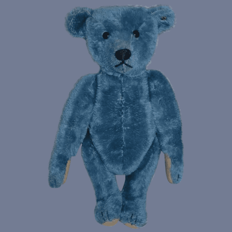 Blue Elliot Teddy bear