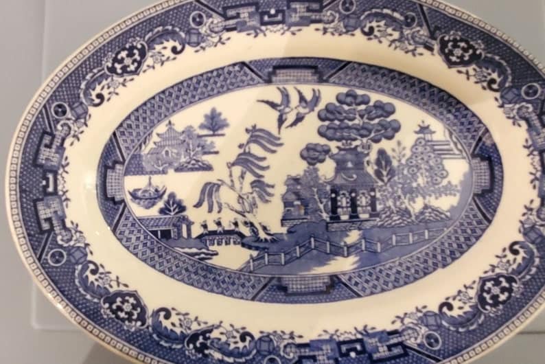 Buffalo china oval plates