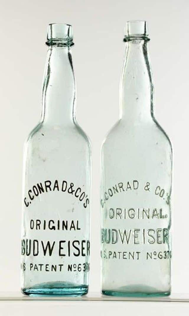 Conrad Budweiser Beer Bottles