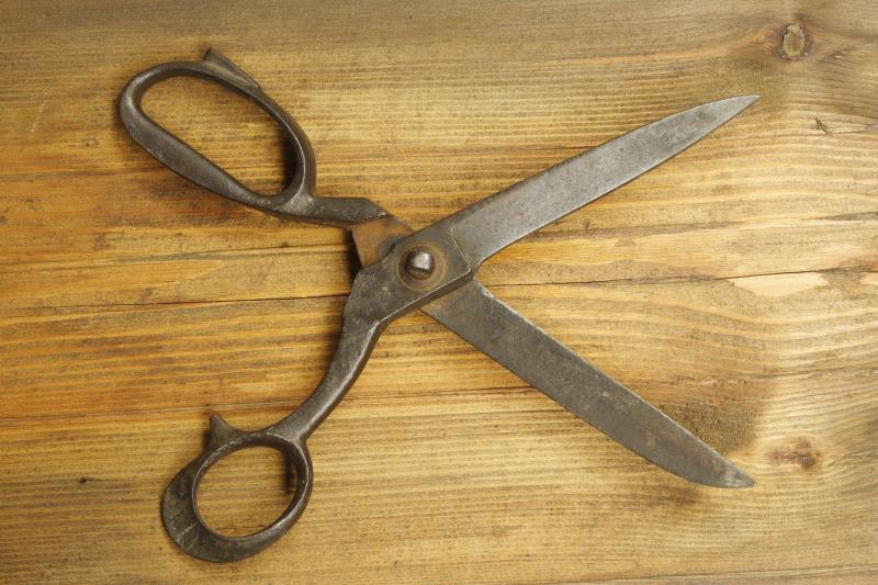 Conventional scissors