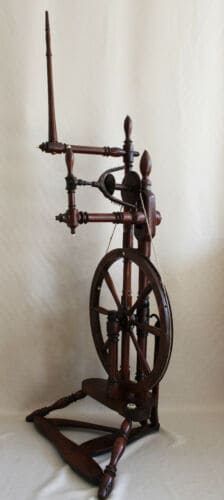 Dutch spinning wheel from 1850