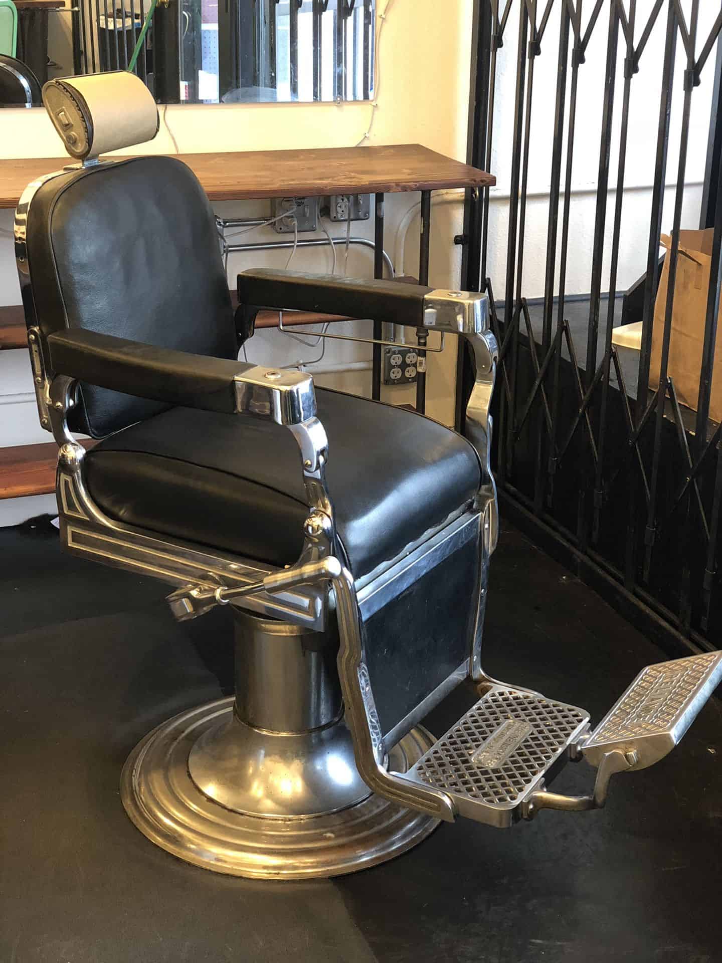 F. F. Koenigkramer Barber Chairs