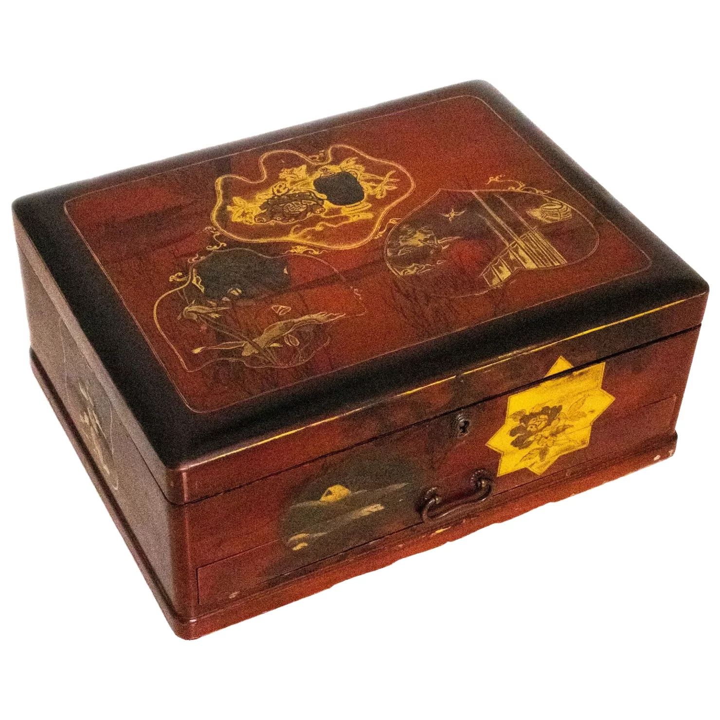 Lacquer jewelry boxes