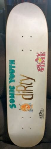 Sonic Youth Dirty Promo skateboard