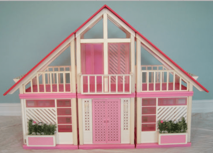 The Barbie Dream House in the 1980s