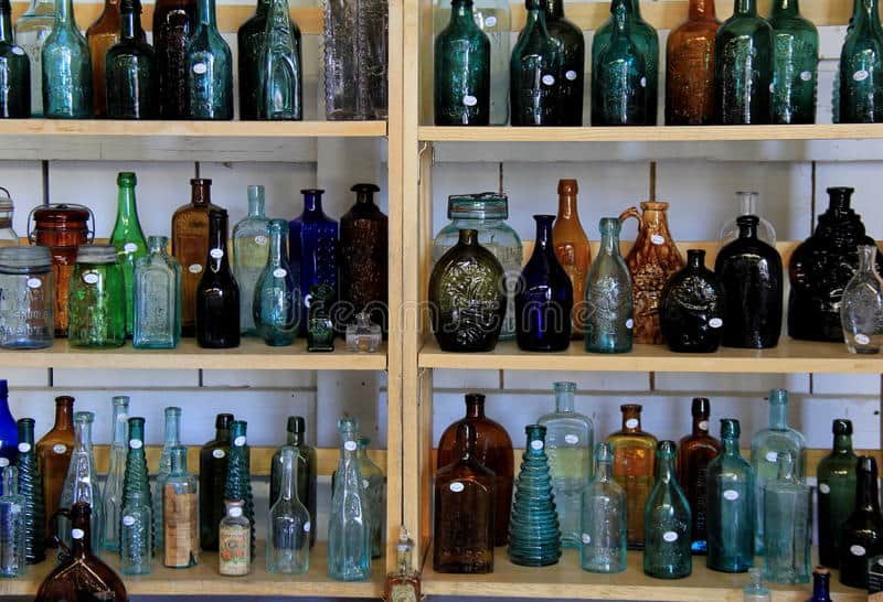 antique bottles